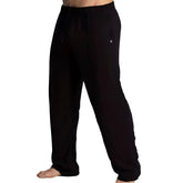 Gigo Chalis black drawstring pants with soft stretchy fabric and subtle side pockets for comfortable wear