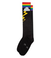 CHAUSSETTES HAUTES Ă MOTIFS ARC-EN-CIEL