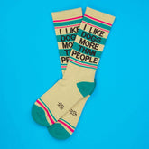 J'AIME PLUS LES CHIENS QUE LES HUMAINS CHAUSSETTES COLLĂGE