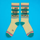 J'AIME PLUS LES CHIENS QUE LES HUMAINS CHAUSSETTES COLLĂGE