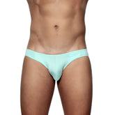 Groovin underwear athletic v-cut bikini brief mint green with smooth form-fitting fabric and subtle waistband branding