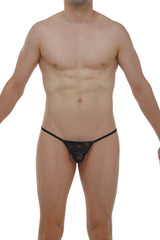 Micro G-String Lace Black