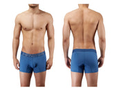 Blue quartz hawai 41948 boxer briefs with darker blue waistband and white hawaii logo for comfortable wear
