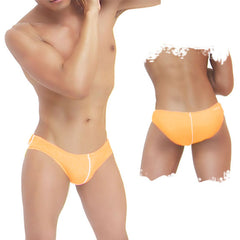Icker Sea Contrast Line Slip Bikini Swimwear Orange COB-12-145