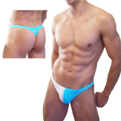 Icker Sea Bicolor Thong Swimwear Blue/White COB-12-24