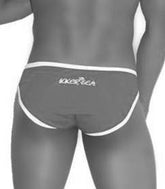 Icker Sea Zipper Front ACT Slip Bikini Swimwear Pink COB-13-22