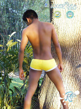 Icker Sea Contrast Trim Mini Square Cut Trunk Swimwear Mango COB-13-30