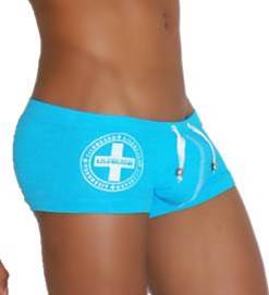 Icker Sea Lifeguard Brazilian Square Cut Trunk Swimwear Blue COB-13-46 Icker Sea Lifeguard Brazilian Square Cut Trunk Swimwear Blue COB-13-46