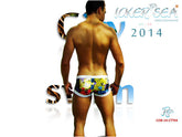 Icker Sea City Low Square Cut Trunk Swimwear COB-14-CTT04