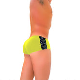 Icker Sea Letters Mini Boxer Brief Underwear Mango COI-12-107