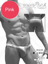 Icker Sea Solid Micro Slip Bikini Underwear Pink COI-12-141