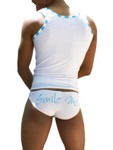 Icker Sea Smile Me Slip Bikini Underwear White COI-13-16