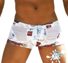 Icker Sea Toys Curve Boxer Brief Underwear White COI-13-20