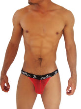Icker Sea Mesh Microslip Bikini Underwear Red/Black COI-14-07