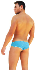 Icker Sea Logo Trim Mini Bikini Underwear Blue COI-14-BLUE-04