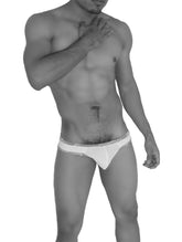 Icker Sea Fresh Dots Logo Trim Brazilian Thong Underwear Red COI-14-FD-01