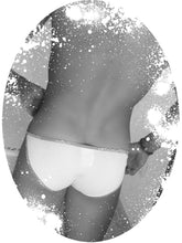 Icker Sea Fresh Dots Logo Trim Microslip Bikini Underwear Purple COI-14-FD-03