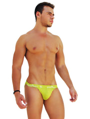 Icker Sea Logo Trim Microslip Bikini Underwear Green COI-14-GREEN-01