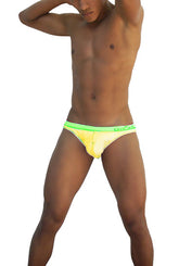 Icker Sea Stud Slip Bikini Underwear Mango/Green COI-16-33MG