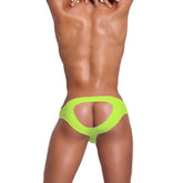 Icker Sea Bottomless Jock Bikini Jock Strap Underwear Green COI-18-01