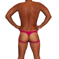 Icker Sea Jock Thong Jock Strap Underwear Fuchsia COI-18-09
