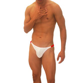 Icker Sea Trapezoid Thong Underwear Red COI-19-03