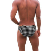 Icker Sea Dotted Bikini Underwear Black COI-21-09