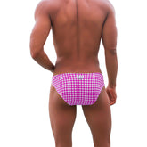 Icker Sea Dotted Bikini Underwear Fuchsia COI-21-09