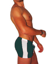 Icker Sea Air Fitness Side Stripe Shorts Black SHR-14-AIR-06