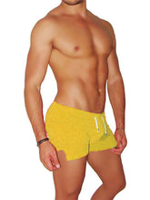 Icker Sea Tennis Side Slit Shorts Mango SHR-14-TN-04