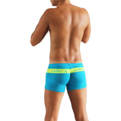 Icker Sea Logo Stripe Boxer Brief Underwear Blue/Green SHR-16-01
