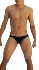 Icker Sea Smile Me Slip bikini underwear black with snug form-fitting design for comfortable everyday wear