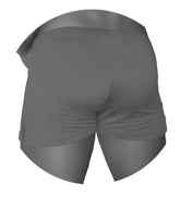 Icker Sea tennis side slit shorts in pink with smooth form-fitting fabric and subtle waistband detail