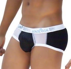 Icker Sea Weekly Contrast Panel Brief Underwear Black/White WK-13-01