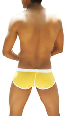 Icker Sea Weekly Contrast Panel Brief Underwear Mango/White WK-13-03