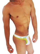 Icker Sea Weekly Miercoles Wednesday Duotone Mesh Thong Underwear Green WK-14-TH-03