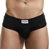 Black intymen femme brief underwear with smooth form-fitting design and white label on waistband size xl