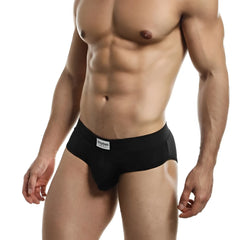Black Intymen femme brief underwear with white waistband label in size XL designed for comfortable fit