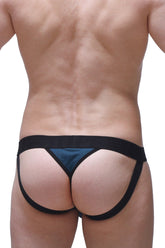 Jockstring bleu de Prusse