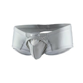 Gray men’s underwear joe snyder cheek sexiest with supportive contoured design and perforated mesh lining