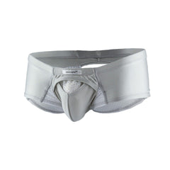 Gray men’s underwear joe snyder cheek sexiest with supportive contoured design and perforated mesh lining
