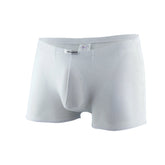 White men’s boxer briefs js08 joe snyder boxer mesh with textured seamless fabric and branded waistband label