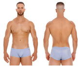 Jor 2069 orion trunks sky blue seamless briefs with subtle textured finish and small logo on left hip