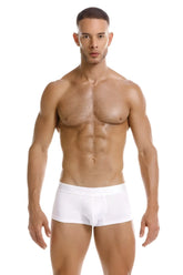 White jor 2140 element trunks briefs with a smooth form-fitting design ideal for comfortable everyday wear
