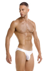 White jor 2142 element bikini briefs with a smooth form-fitting design for comfortable everyday wear