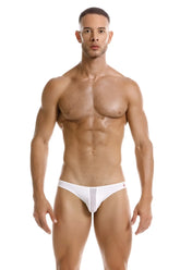 White jor 2150 apolo bikini athletic briefs with sleek minimalist design perfect for active wear