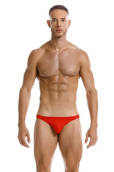 Red briefs jor 2191 travel swim bikini with sleek form-fitting design ideal for swimming and travel use