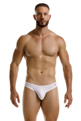 White briefs jor 2241 origin briefs in white with a subtle red star logo on the waistband for comfortable wear