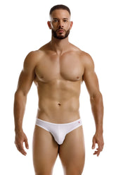 White jor 2242 origin thong briefs with subtle logo on waistband made of soft breathable fabric