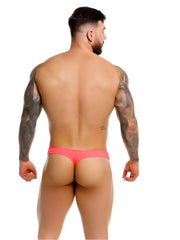 Bright pink candy color jor 2389 travel swim thong with a snug form-fitting design for swimming and travel use